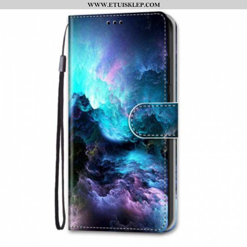 Skórzany Futerał do Samsung Galaxy S21 Ultra 5G Tajemnicza Natura
